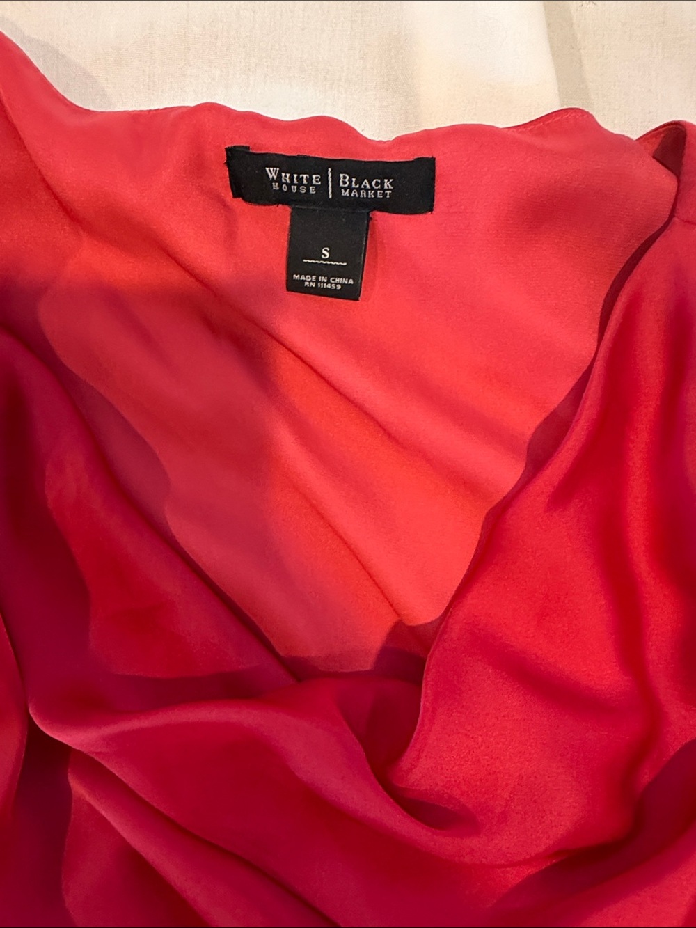 White House Black Market Red Dress - Picture 5 of 12